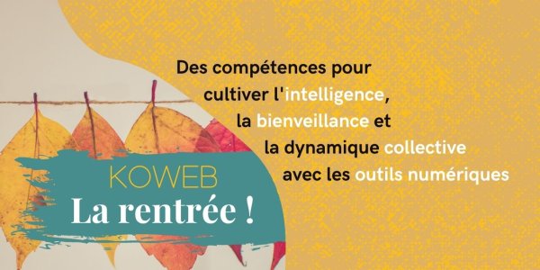 Les formations Koweb de l’automne 2021