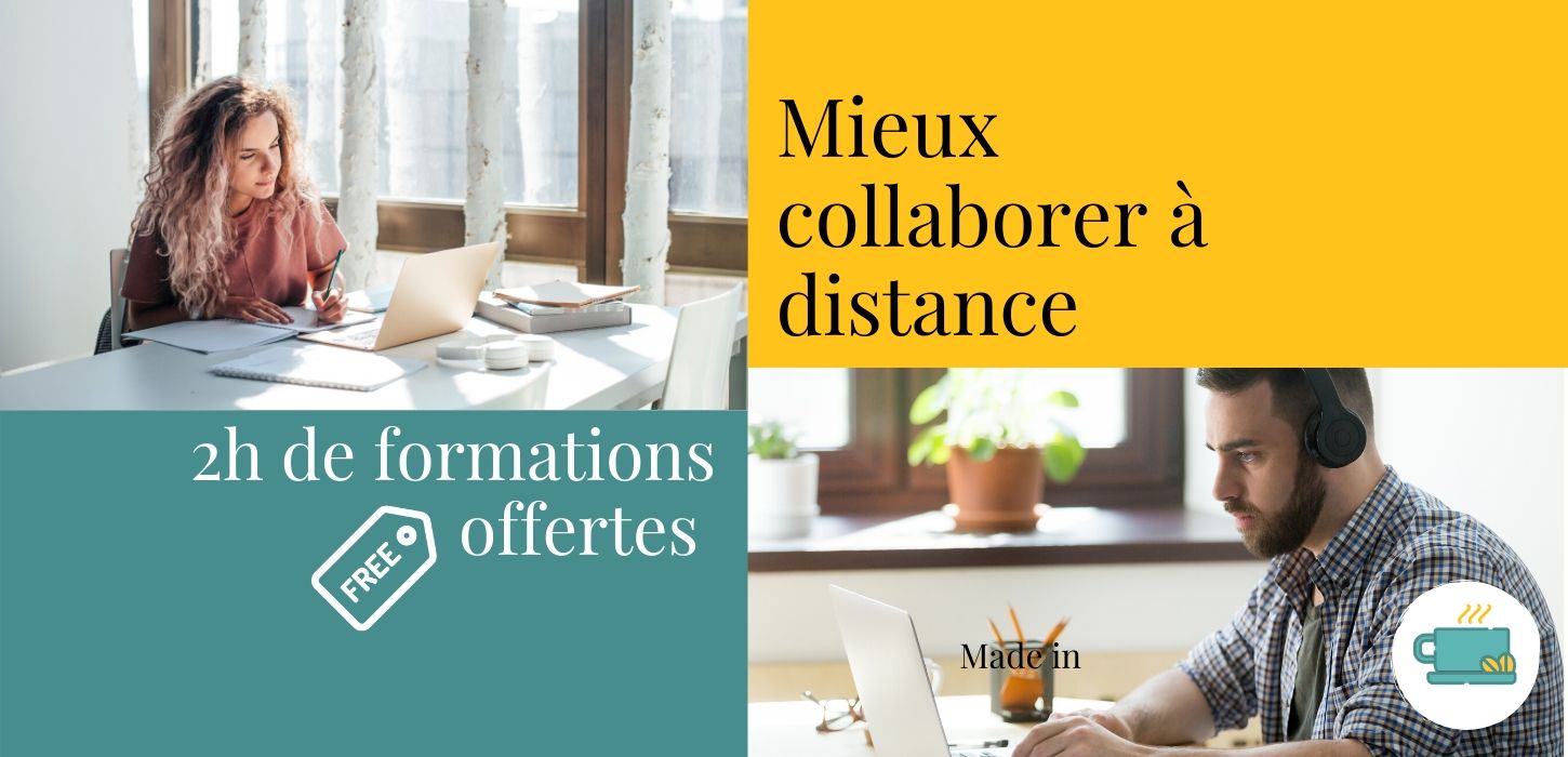 2h de formations en accès libre pour mieux collaborer à distance