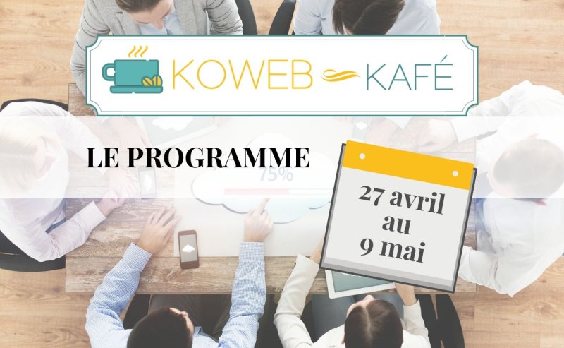 Programme des ateliers du 27 avril au 9 mai