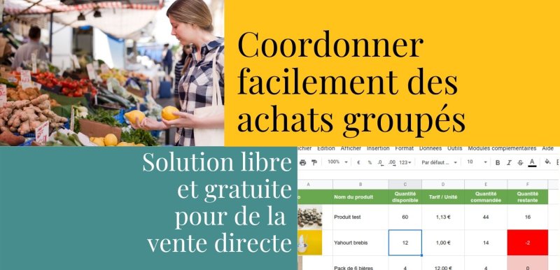 Coordonner facilement des achats groupés